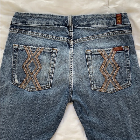 Women’s 7 For All Man Kind Jean - Picture 4 of 6